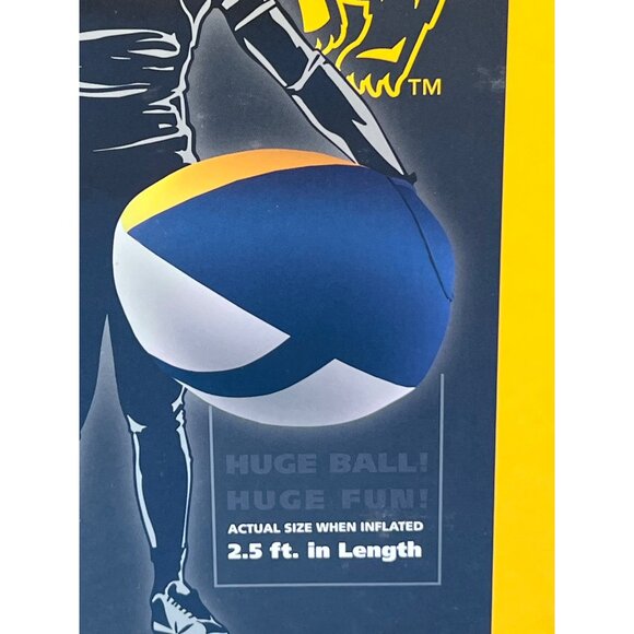 Cal Super Sports XXL Giant Inflatable Football 2.5 Ft. Official Licensed Bears M - Picture 6 of 7